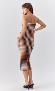 Zoe Stripe Tube Dress