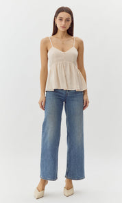 Rendi Shadow Stripe Top