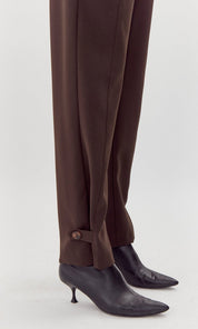 Andie High Waist Barrel Leg Trousers