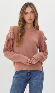 Millie Cold Shoulder Knit Top