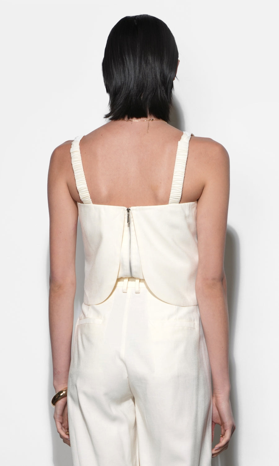 Jane Braided Strap Detail Top