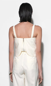 Jane Braided Strap Detail Top