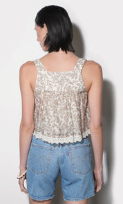 Wanda Pintucked Top