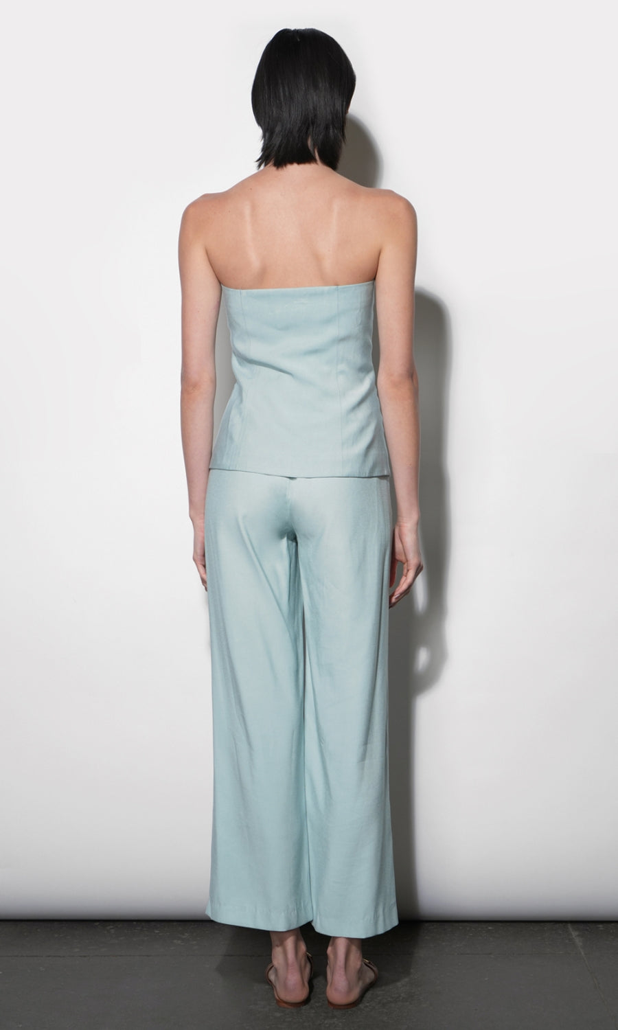 Yuri Wide Leg Pleated Pants