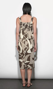 Jasmine Ruched Bodice Peplum Top