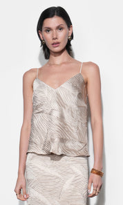 Irene Crinkled Cami Top