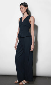 Lacey Pintuck Sleeveless Top