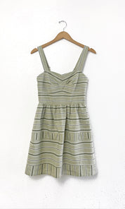 Elia Stripe Cotton Mini Dress