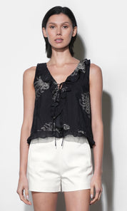 Odessa Ruffle Top