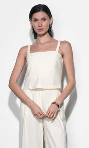 Jane Braided Strap Detail Top
