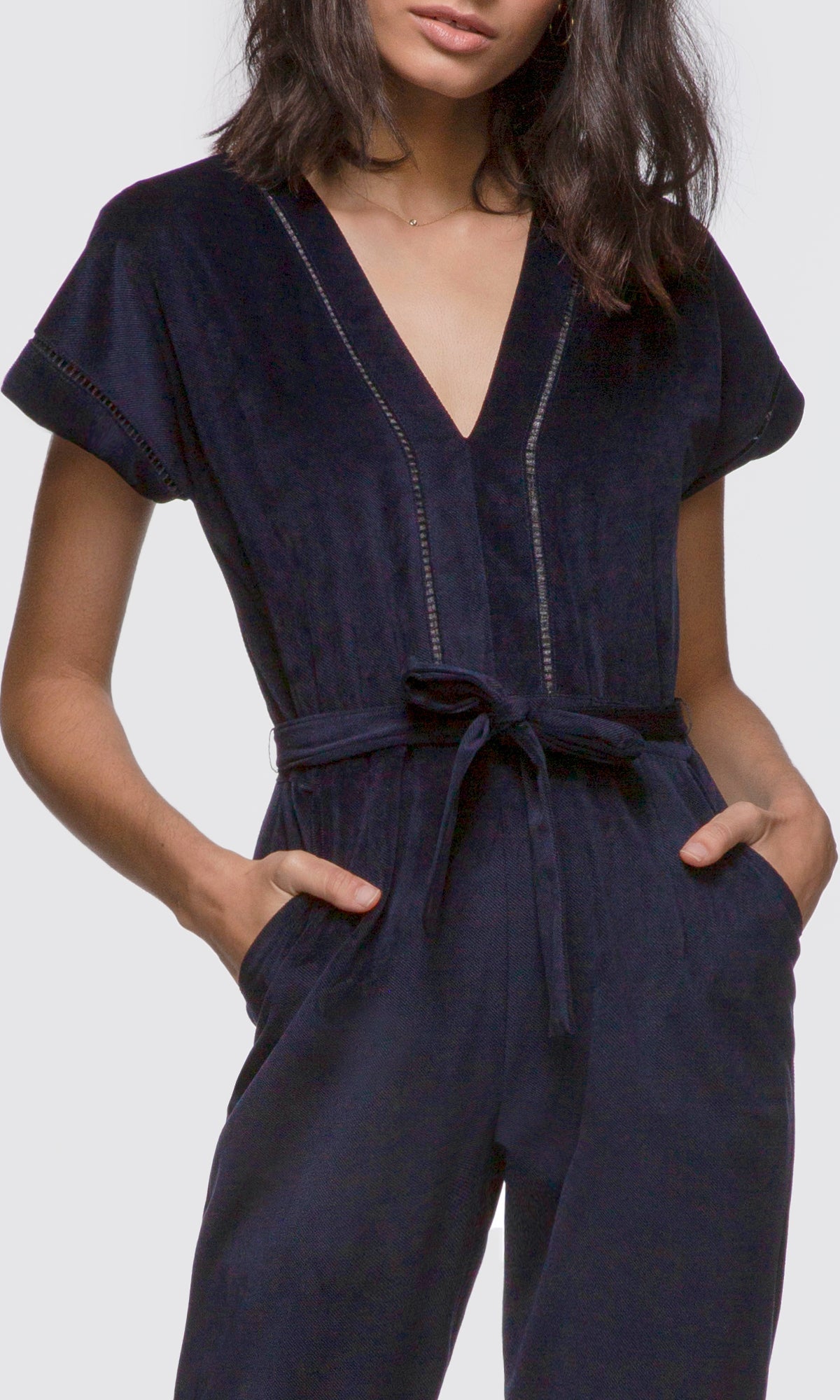 Elton Corded Twill Jumpsuit