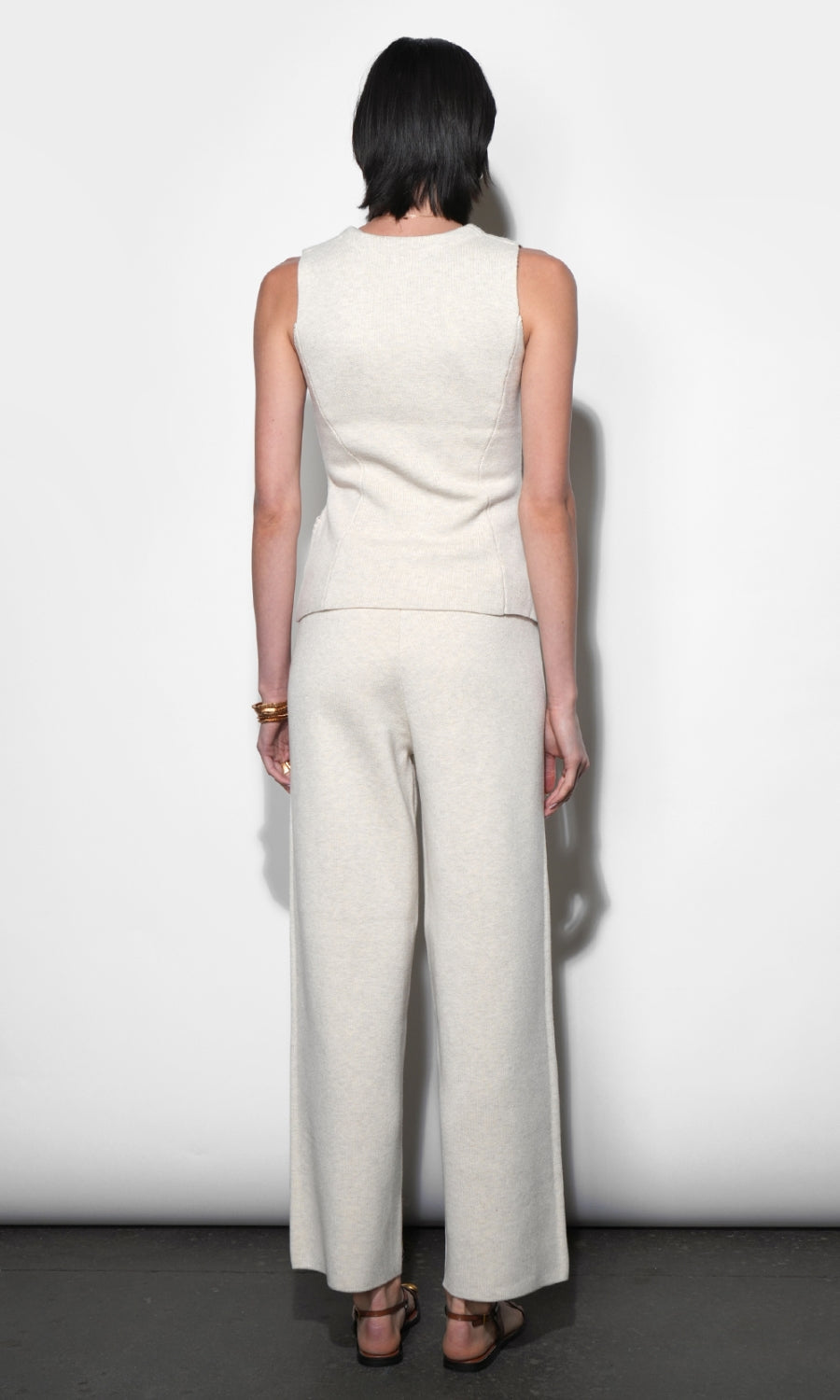 Raven Knit Pull-On Pants