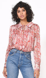 Allison Peter Pan Collared Blouse