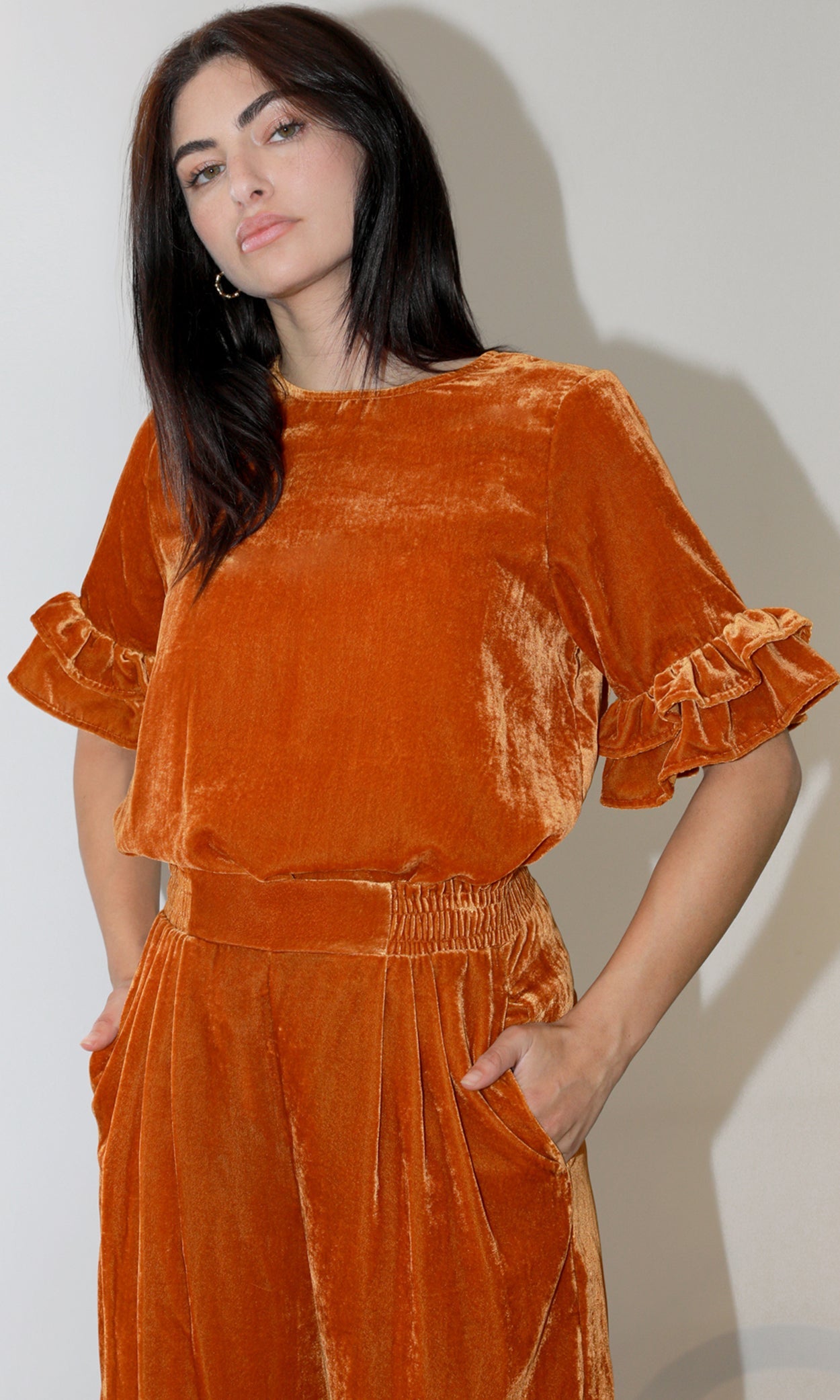 Barlow Velvet Top