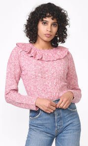 Claris Cozy Lurex Knit Sweater