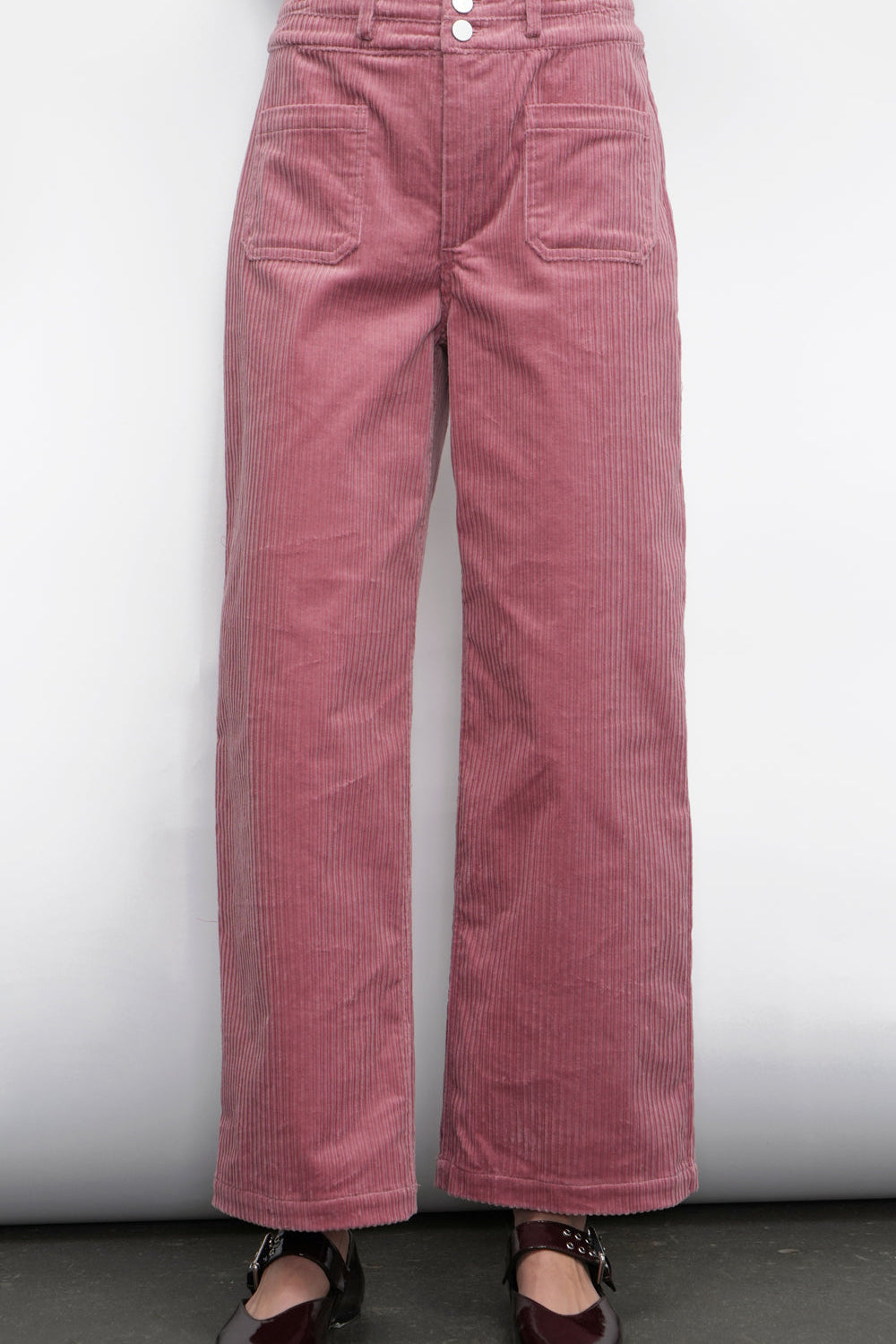 Deena Straight Leg Corduroy Pants