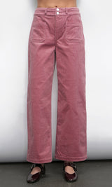 Deena Straight Leg Corduroy Pants