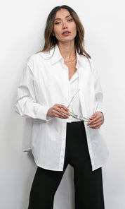 Eleanor Twofer Oversized Shirt