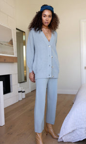 Vena Straight Leg Cozy Knit Pant