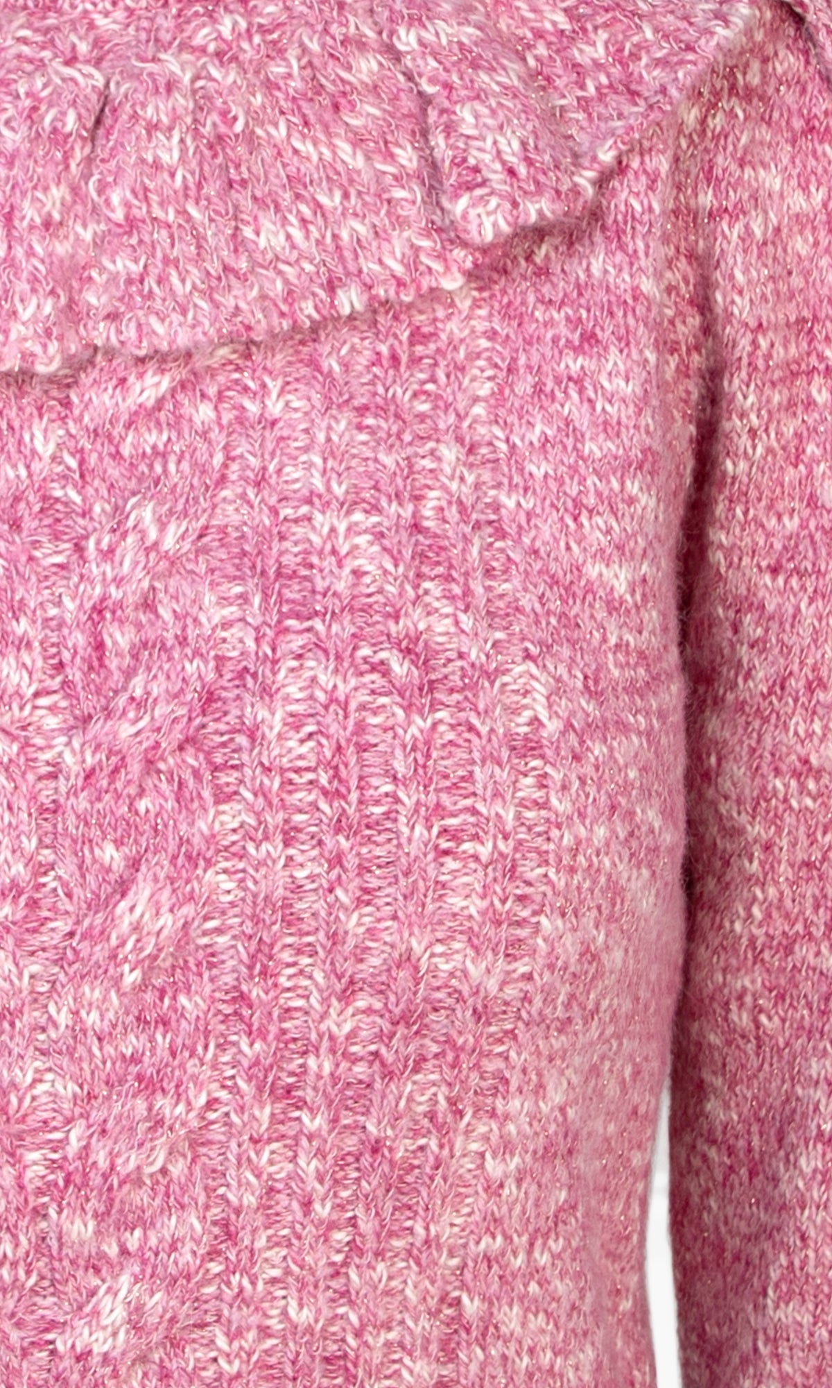 Claris Cozy Lurex Knit Sweater