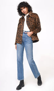 Sammie Oversized Leopard Jacket