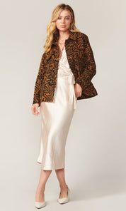 Sammie Oversized Leopard Jacket