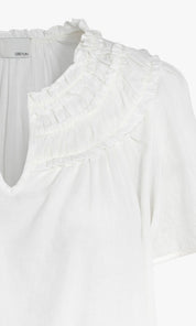 Lenza Gathered Detailed Blouse