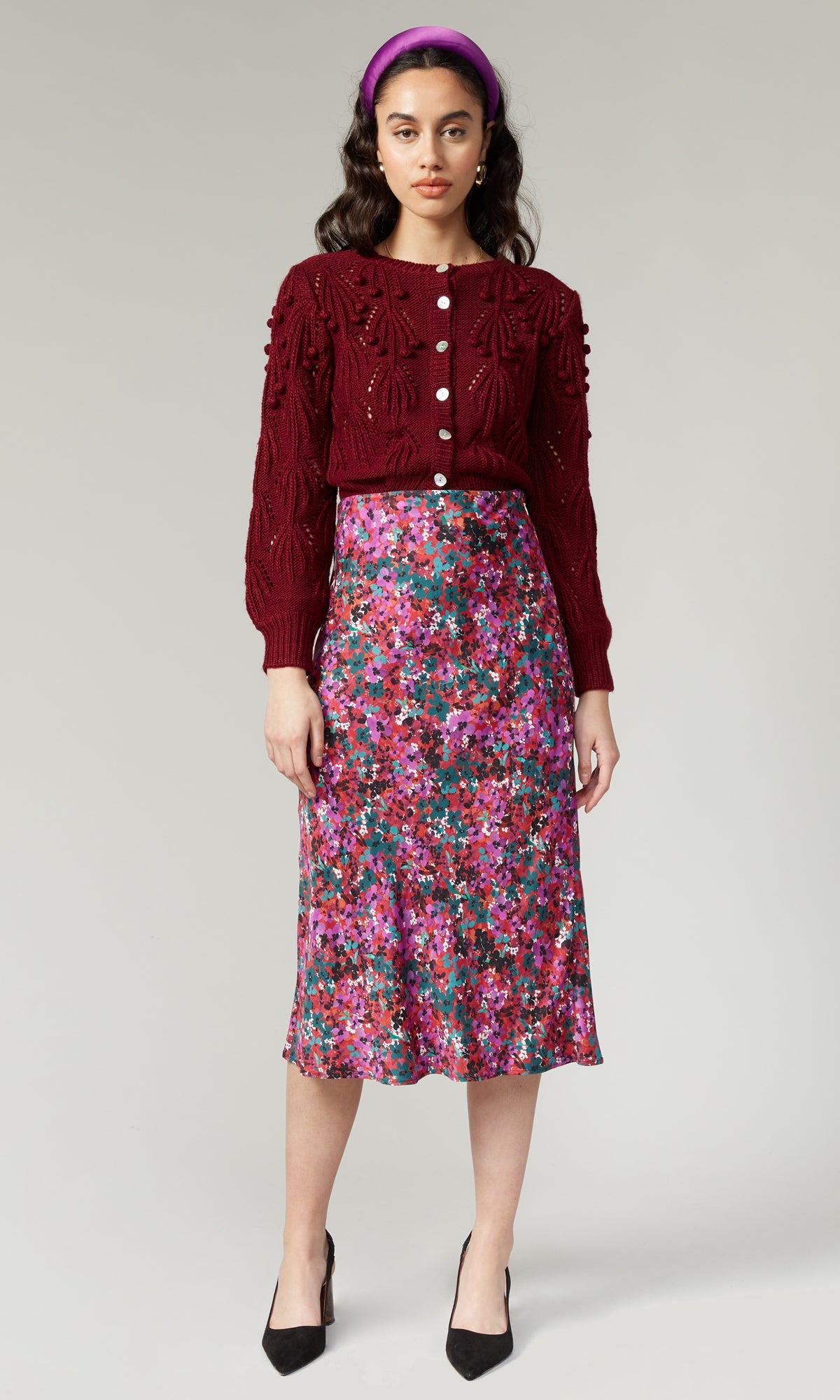 Athena Bias Cut Skirt