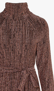 Savanah Lurex Knit Midi Dress