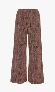 Denver Lurex Knit Wide Leg Pant