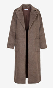 Taylor Brushed Robe Style Belted Coat
