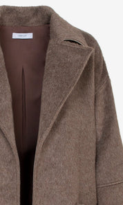 Taylor Brushed Robe Style Belted Coat