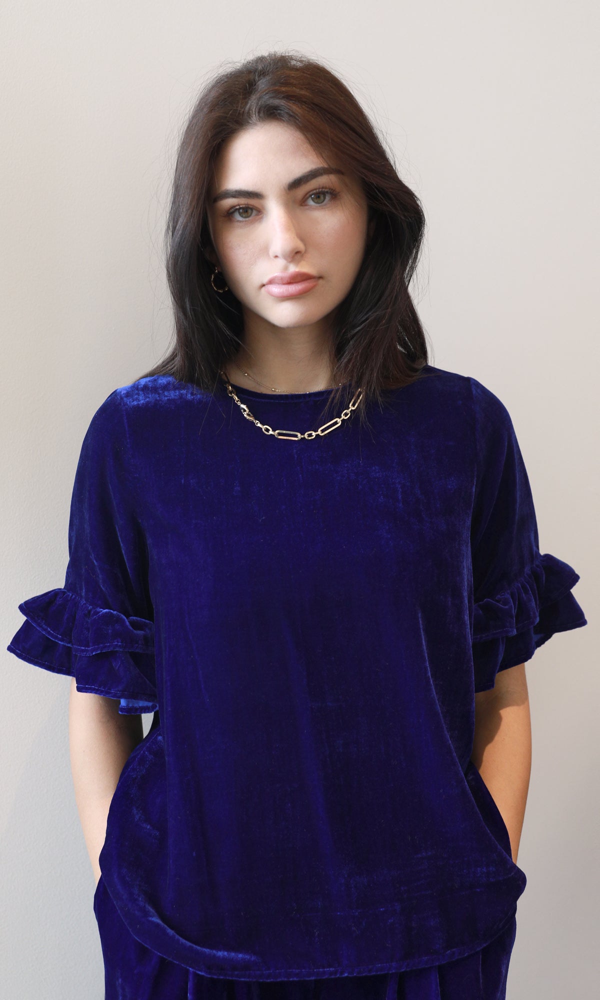 Barlow Velvet Top