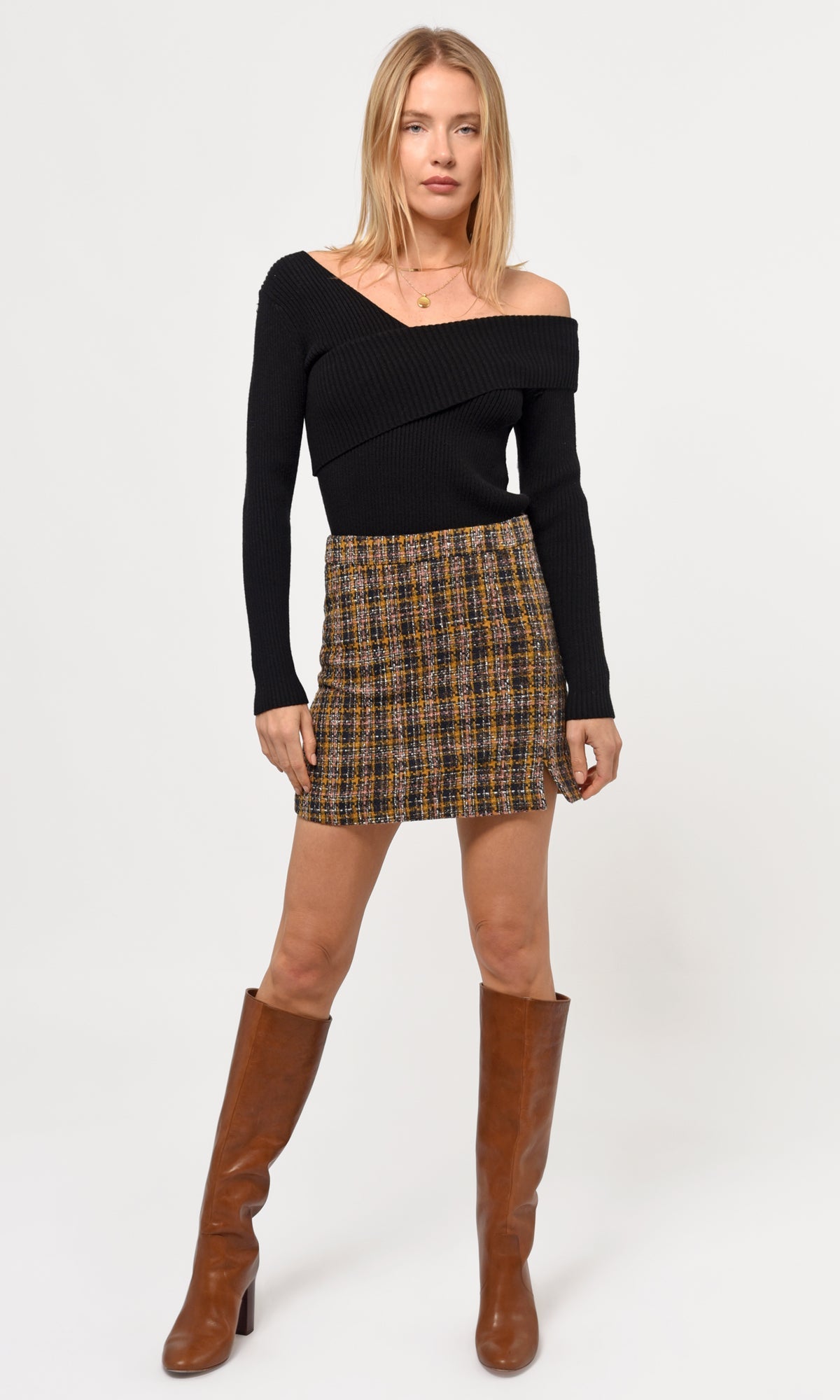 Penny Off Shoulder Cozy Sweater