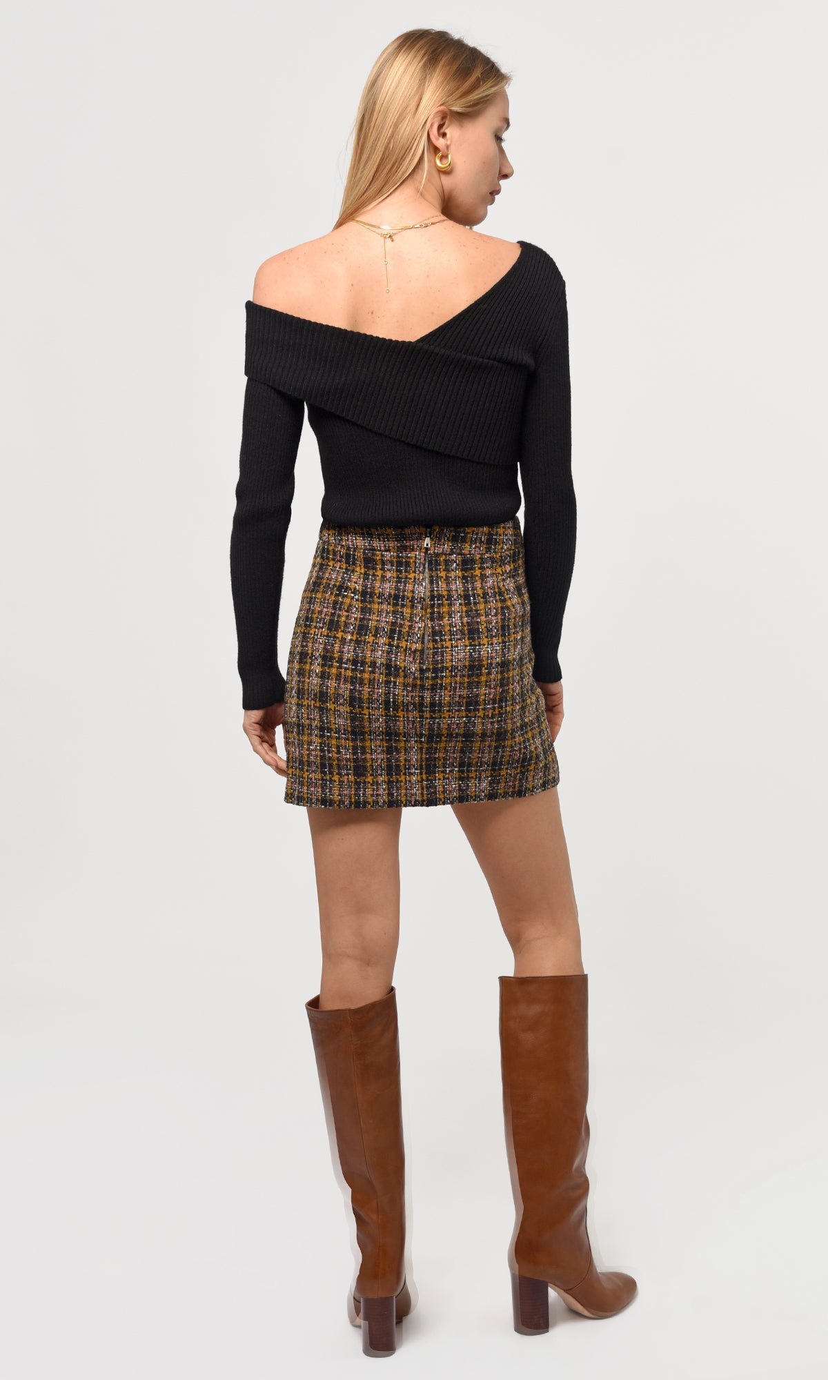 Penny Off Shoulder Cozy Sweater