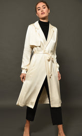 Felipa Drapey Trench Coat