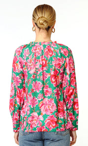 Adri Button Front Blouse