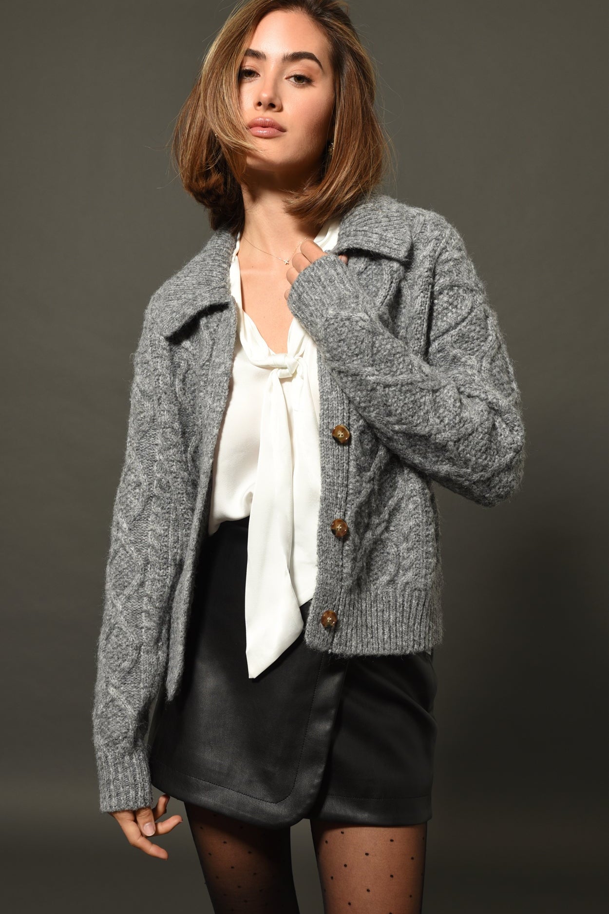 Matilda Button Down Cardigan