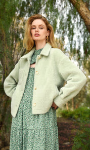 Nate Cozy Cropped Jacket