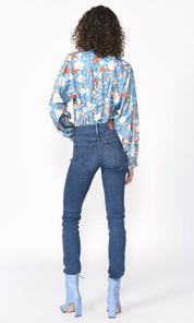 Felina Floral Button Up Blouse