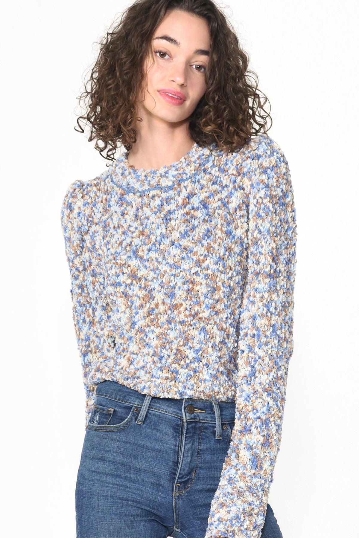 Alma Cozy Knit Chenille Sweater