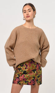 Justin Cozy Crew Oversized Sweater