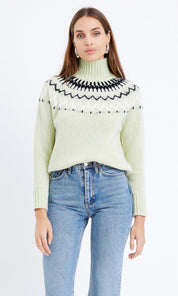 Rita Mock Neck Sweater