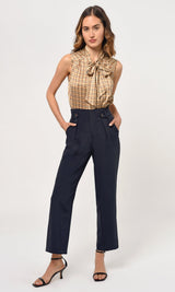 Jardin Straight Leg Pull Up Trouser