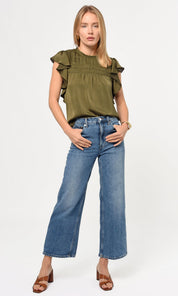 Helissa Pinktucked Blouse