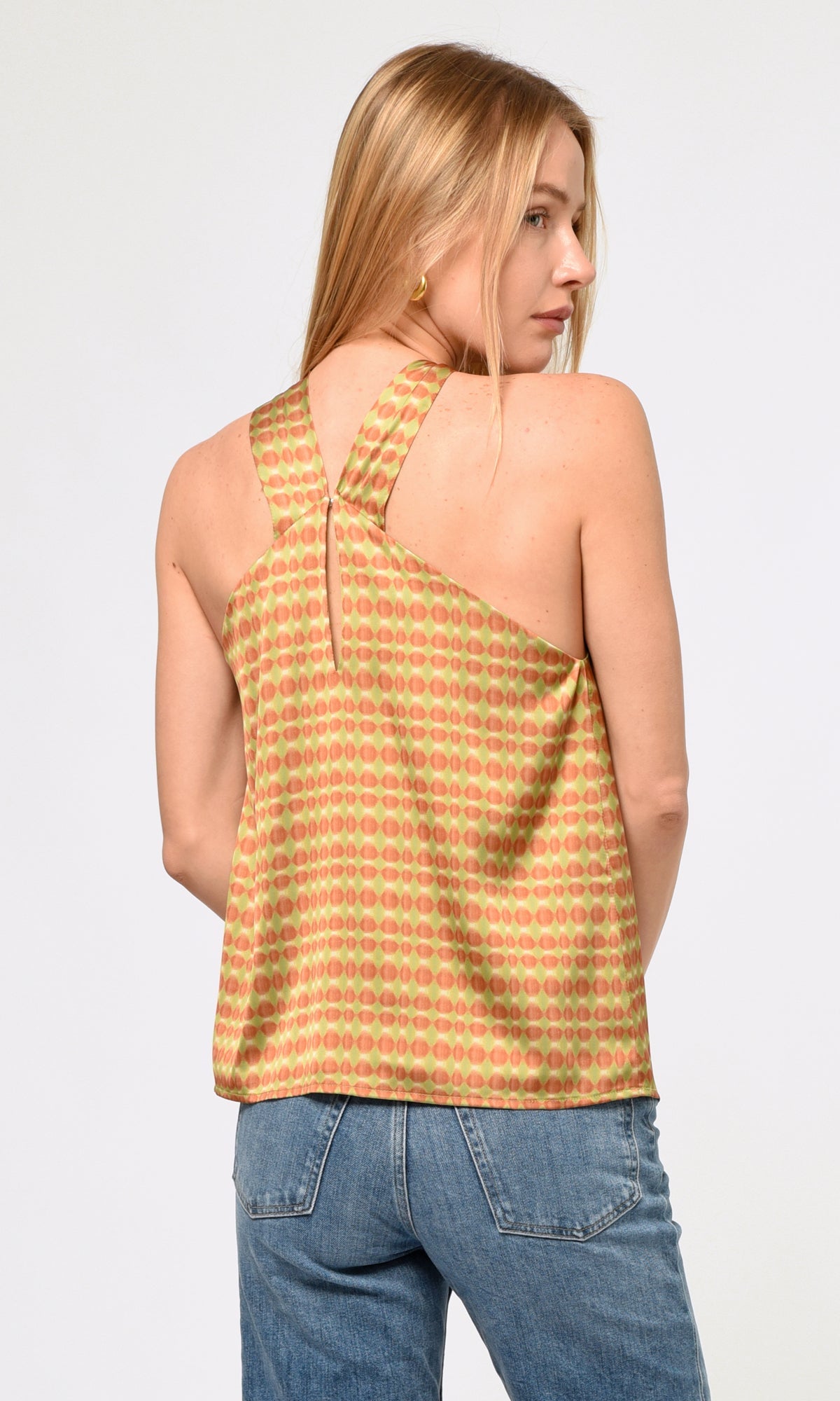 Lucinda Printed Halter Top