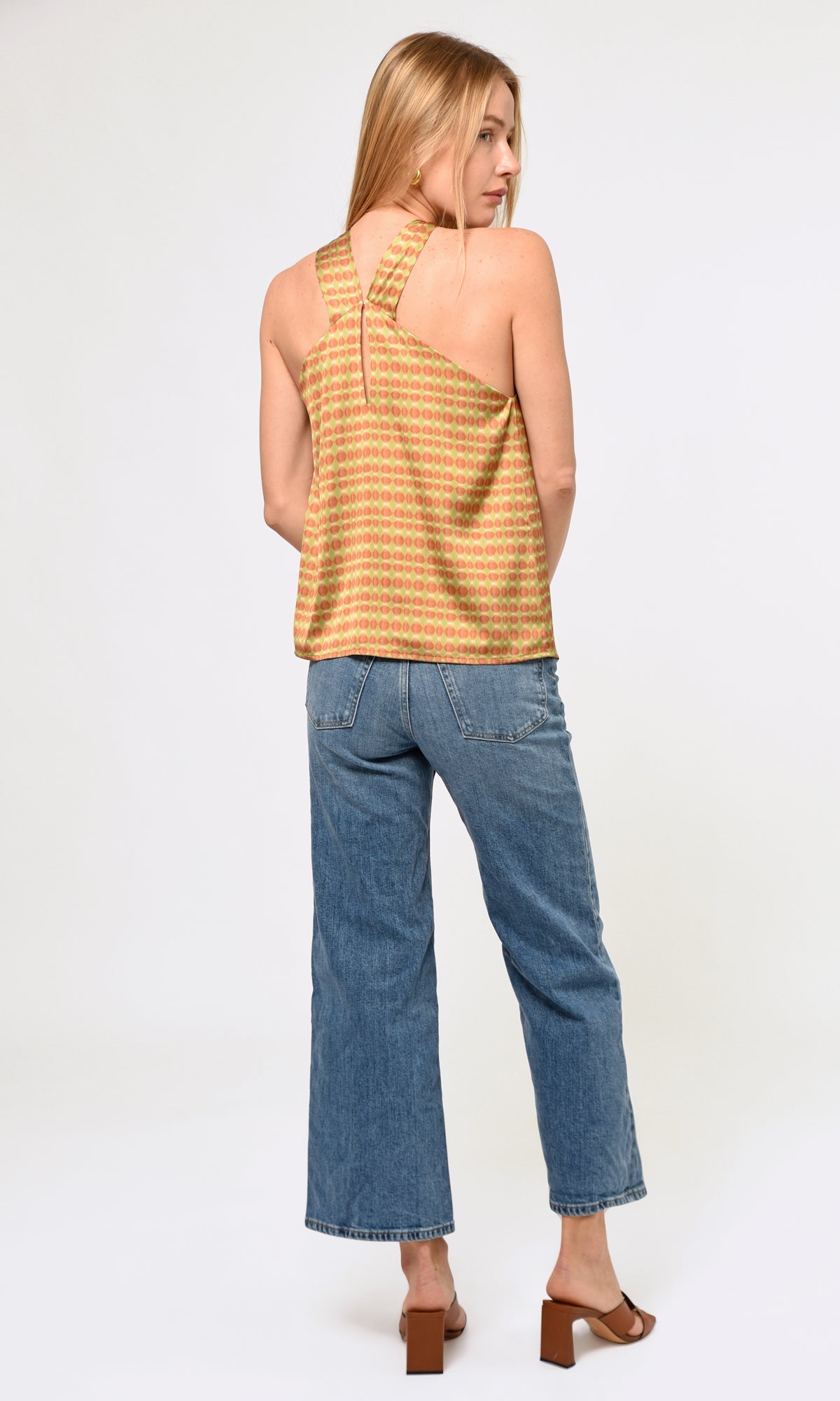 Lucinda Printed Halter Top