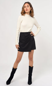 Sarai Pleat Mini Skirt