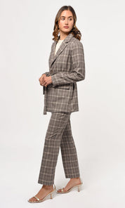 Indala Check Trouser