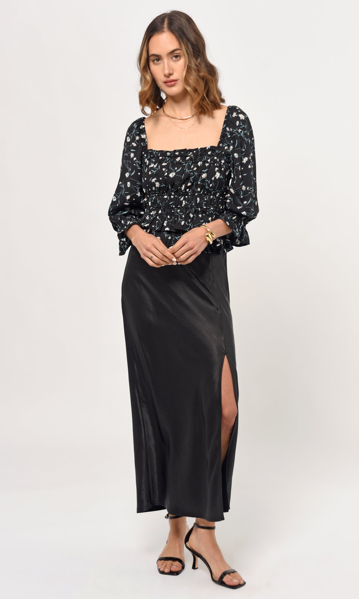 Anna Smocked Blouse